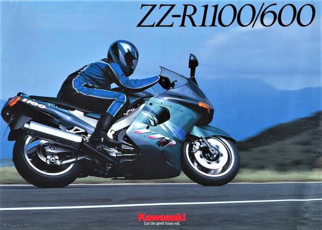 Kawasaki ZZ-R1100 brochure